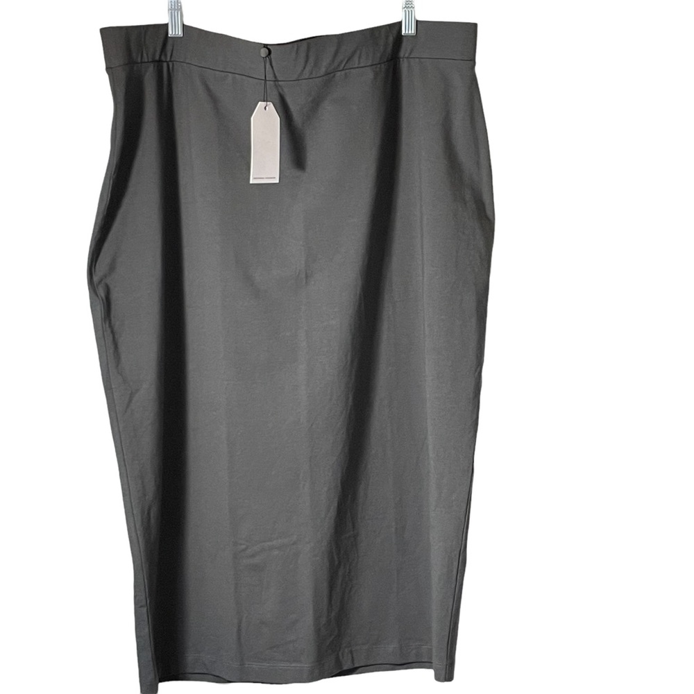 NWT Universal Standard MIDI Danube Gray Pinstripe Size 22/24